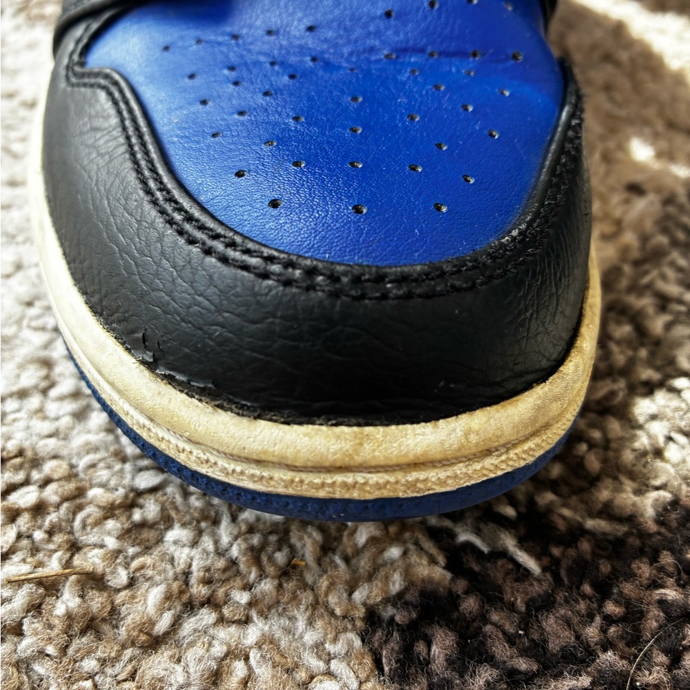 Nike Men's High-Top Sneakers in Black and Blue size 9 - Picture 7 of 10